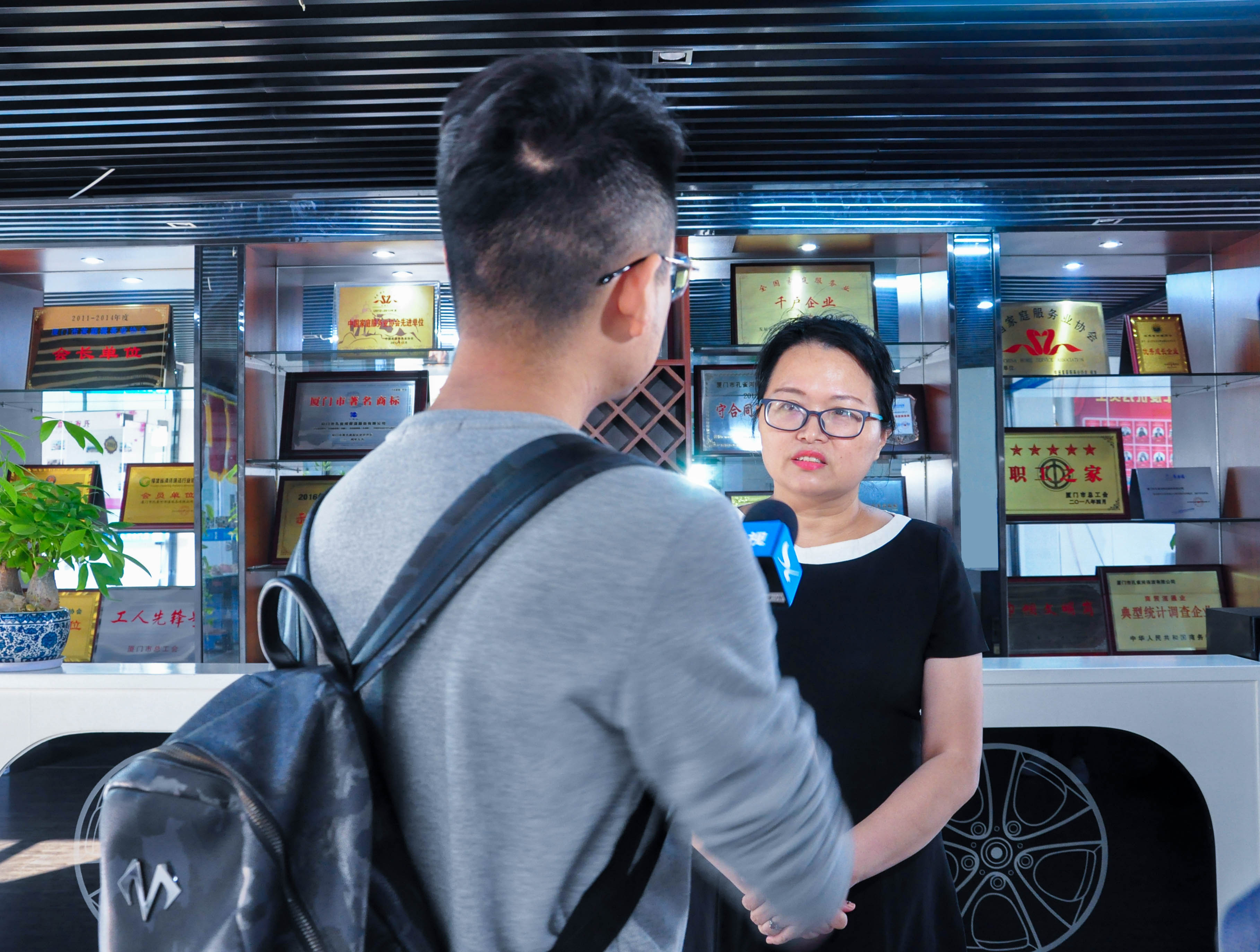 『孔雀河』董事長(zhǎng)接受廈視特區(qū)新聞廣場(chǎng)專訪